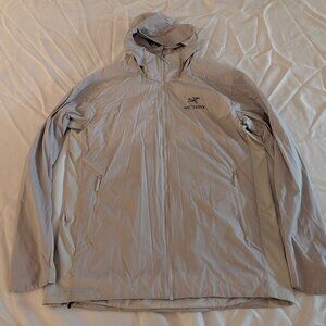 Arc'teryx Men's XL light grey Atom SL insulated jacket
